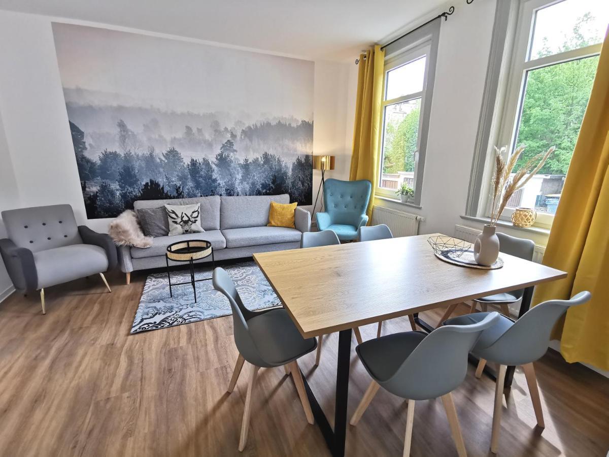 Bohnapartments - Stadtblick Zechenhaus - Balkon - Gratis Parkplatz - Wlan - Sehr Ruhig - Barrierearm Ільменау Екстер'єр фото